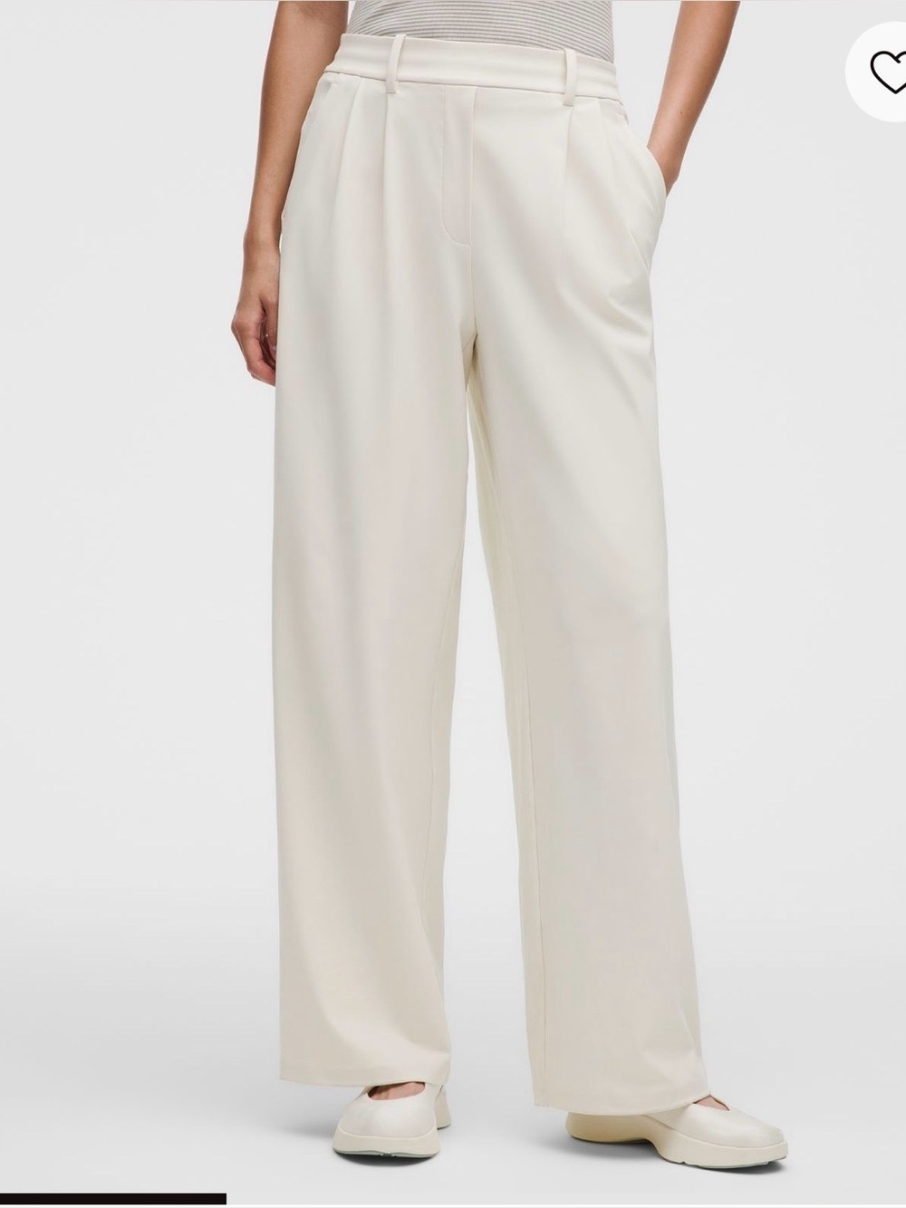 Lululemon Daydrift Highrise Wide Leg Trouser Short Small